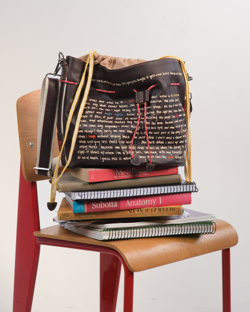 Hend's Bag (pebbled burgundy)