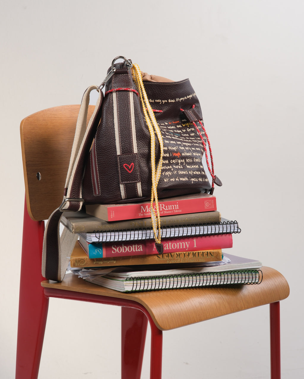 Hend's Bag (pebbled burgundy)