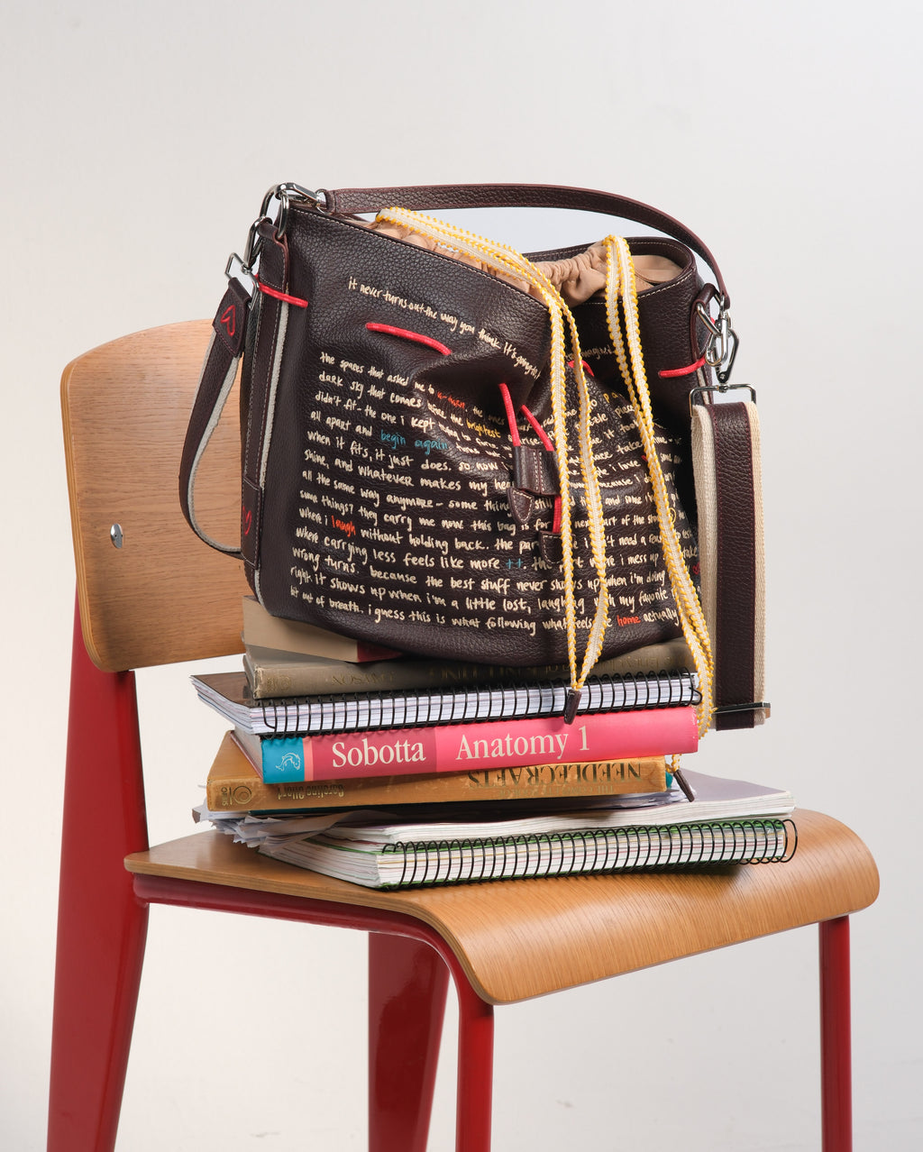 Hend's Bag (pebbled burgundy)