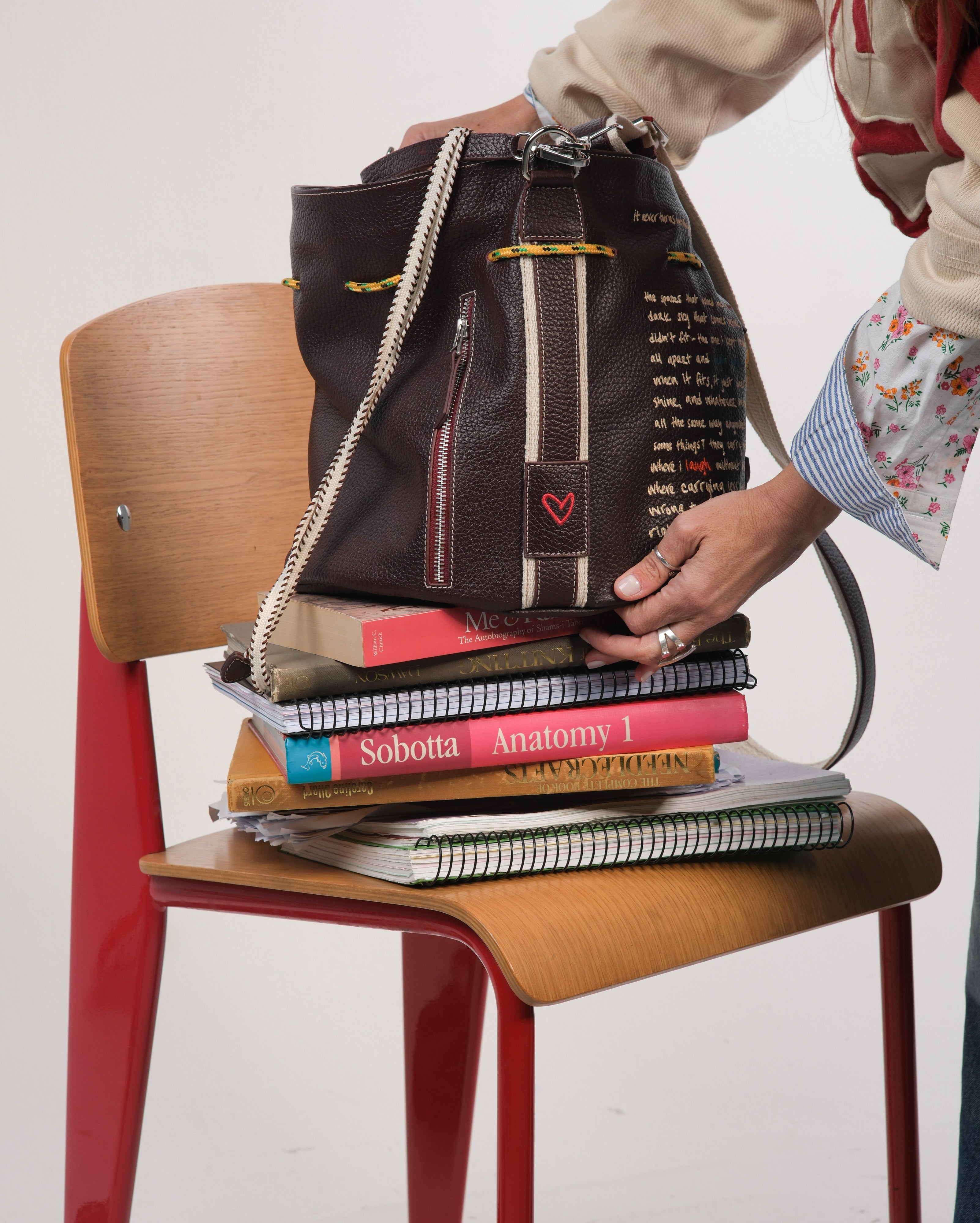 Hend's Bag (pebbled burgundy)
