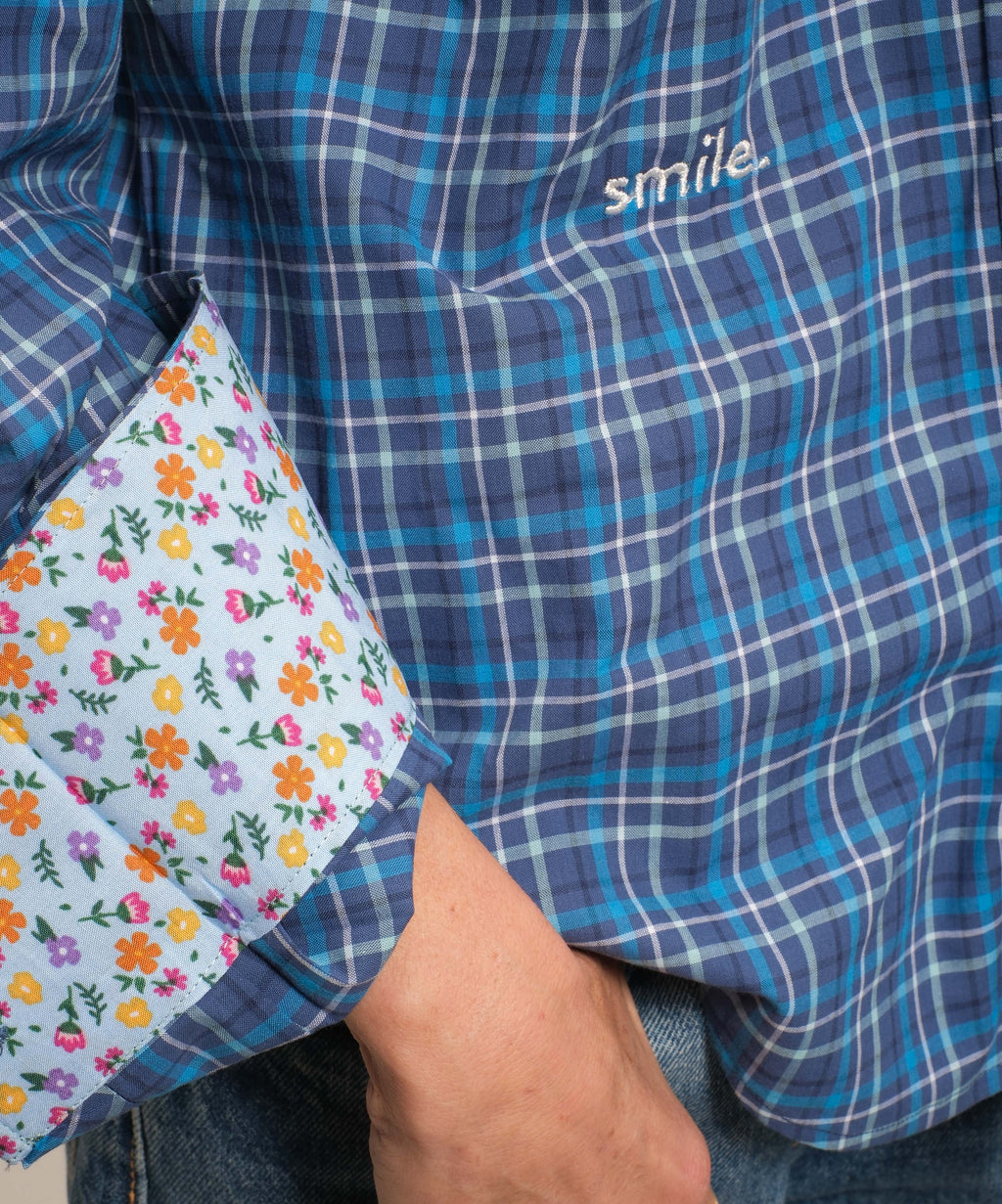 Slim fit Cowboy cut with pockets - “smile”