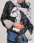 Oversized fit Cowboy cut side pocket - No writing