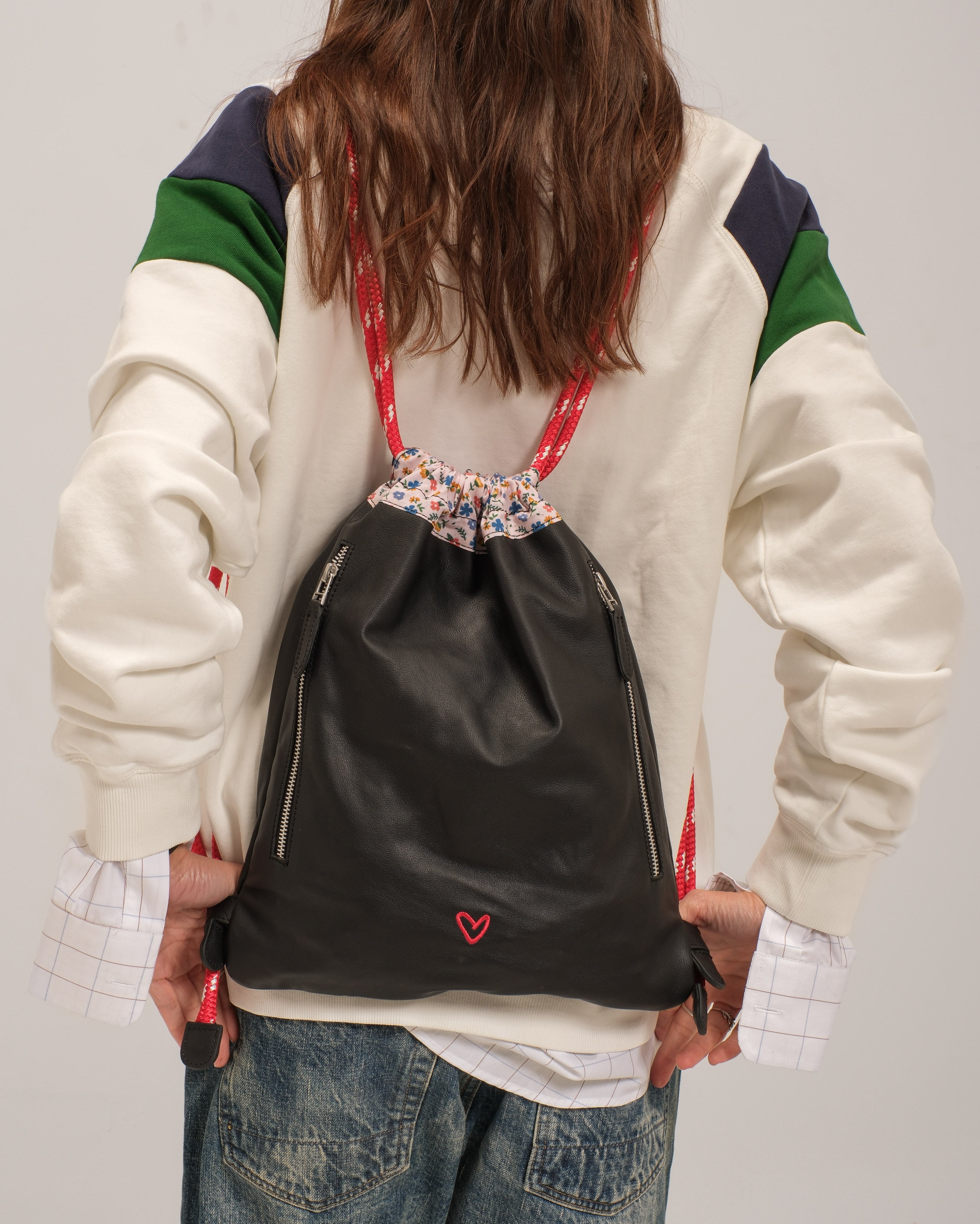 Drawstring Bag - Black