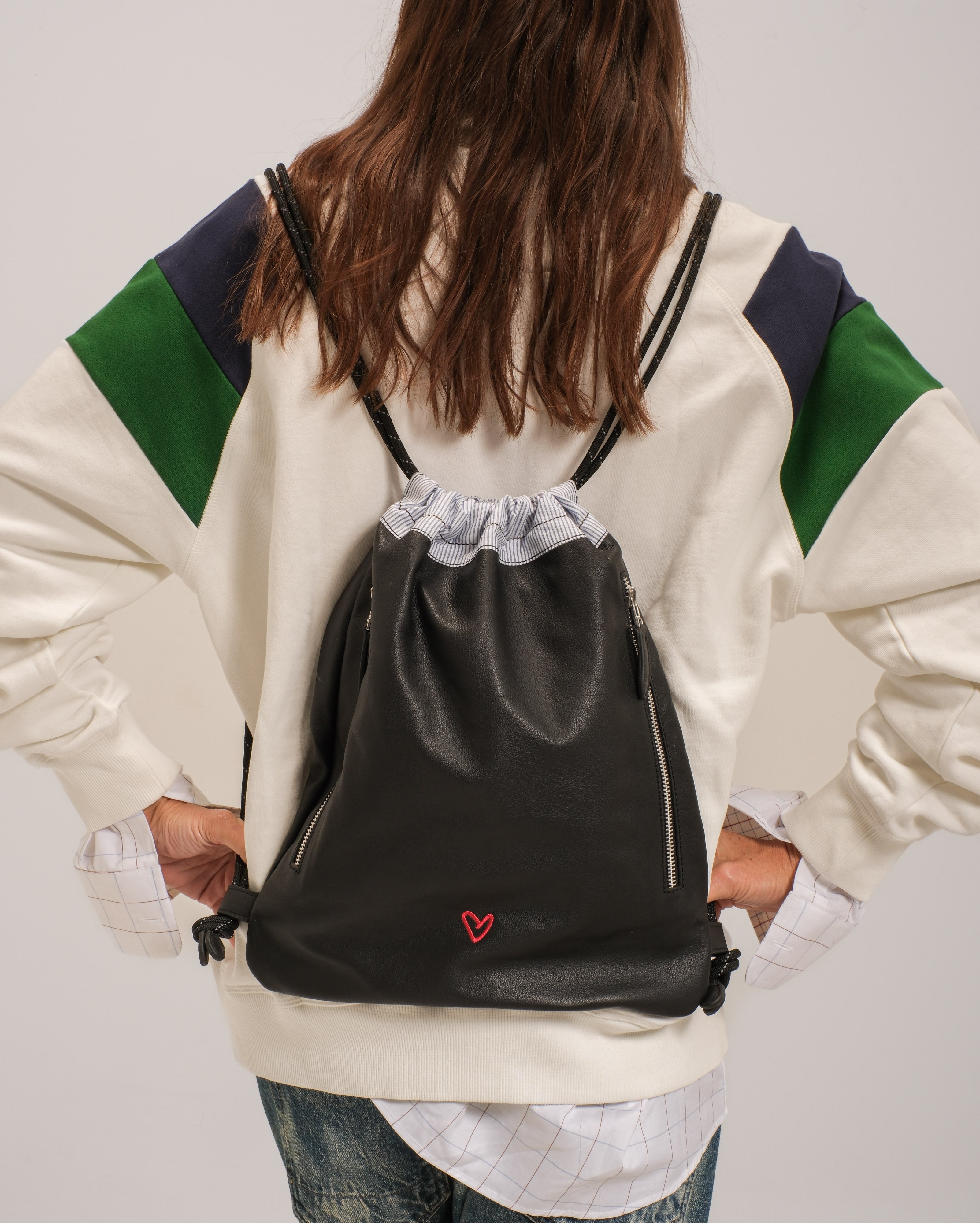 Drawstring Bag - Black