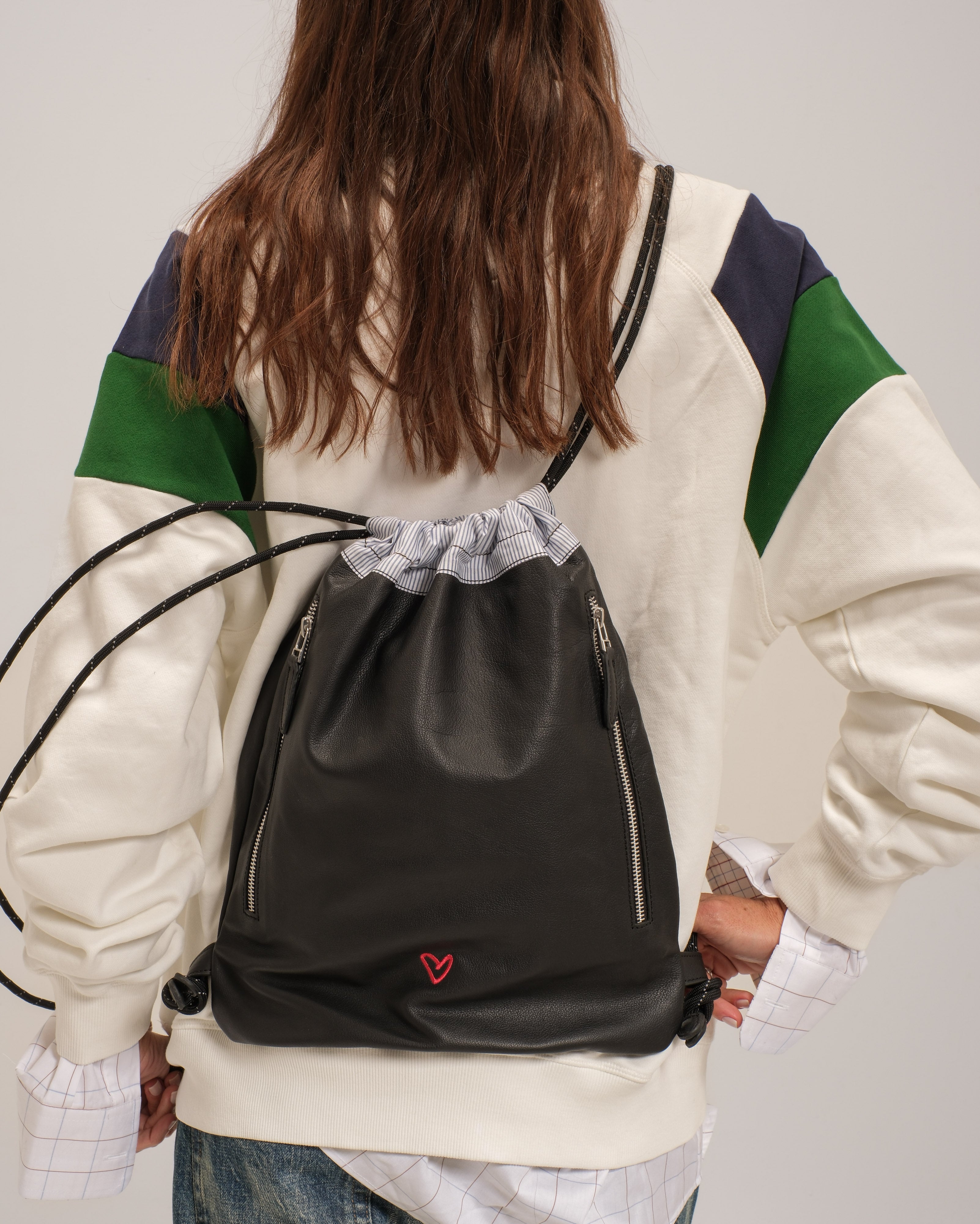 Drawstring Bag - Black