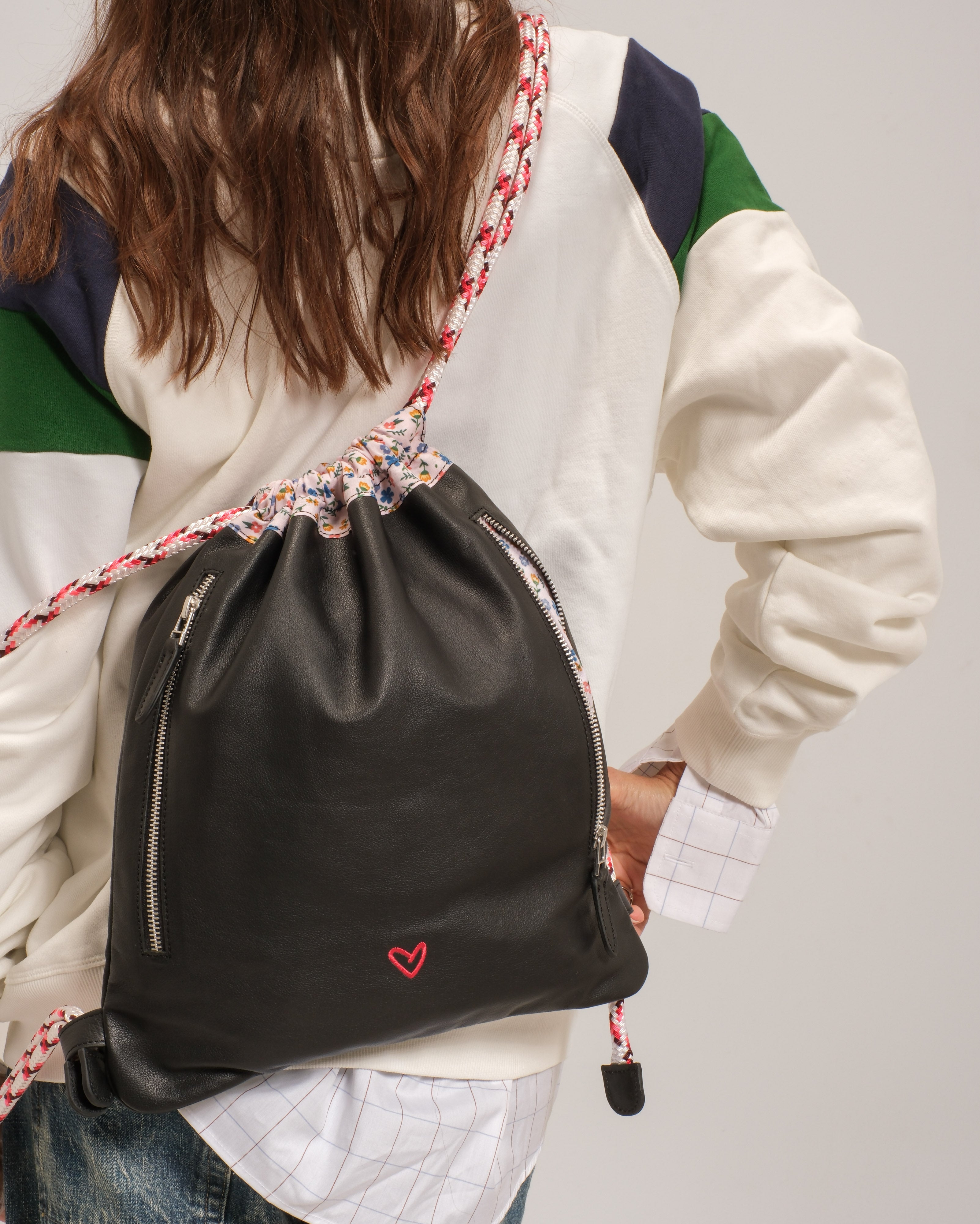Drawstring Bag - Black
