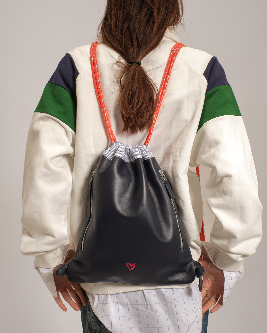 Drawstring Bag - Navy