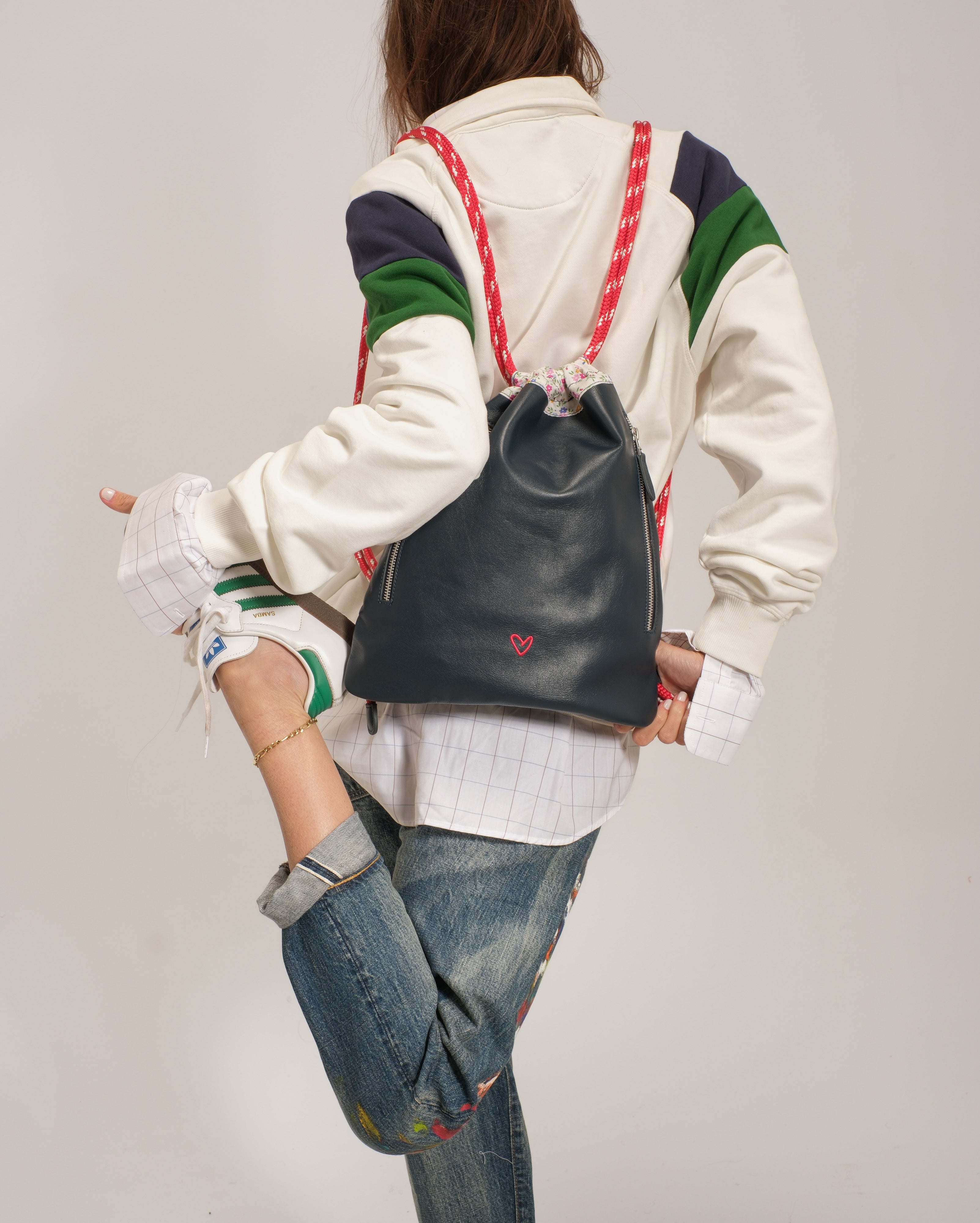 Drawstring Bag - Petrol