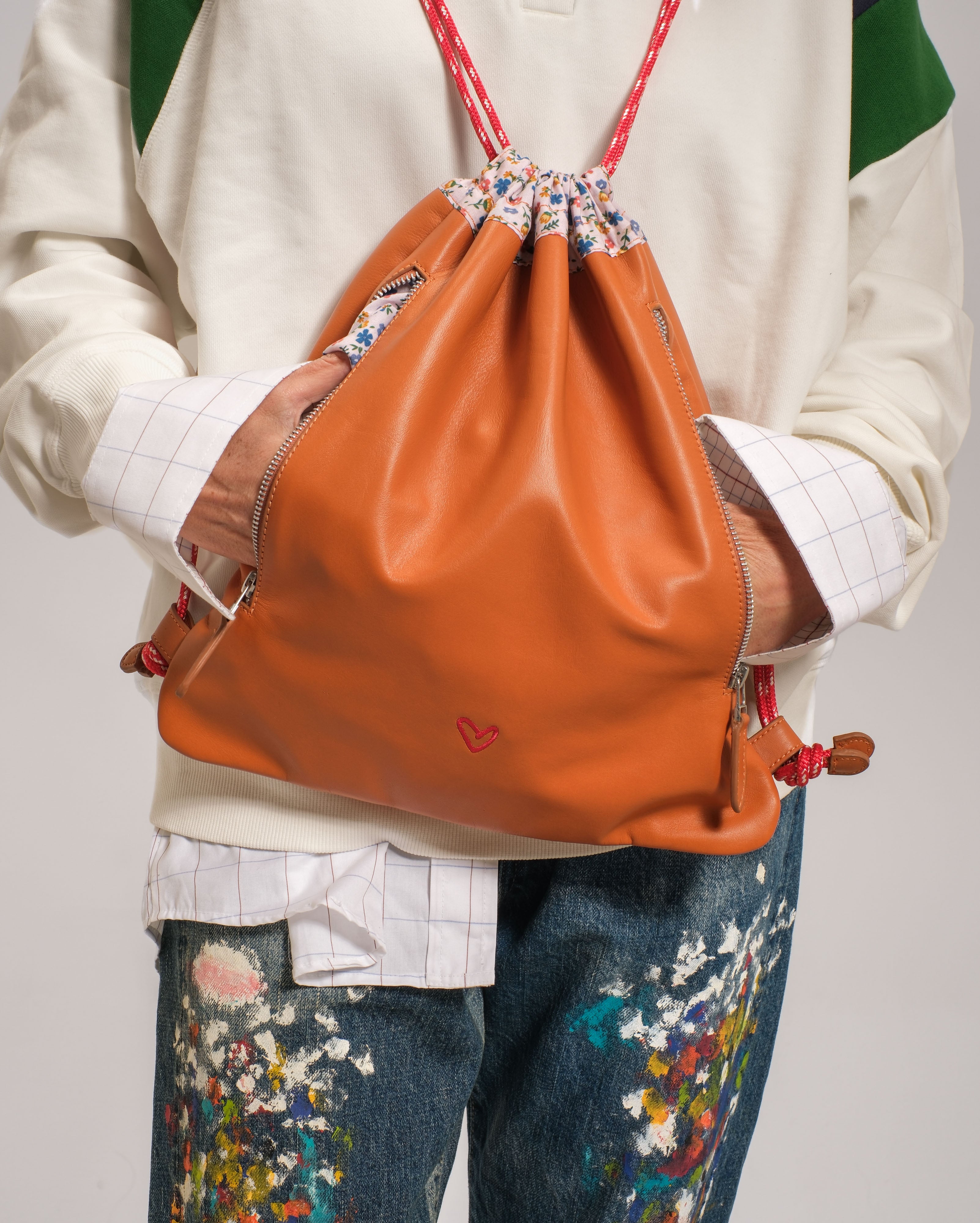 Drawstring Bag - Camel