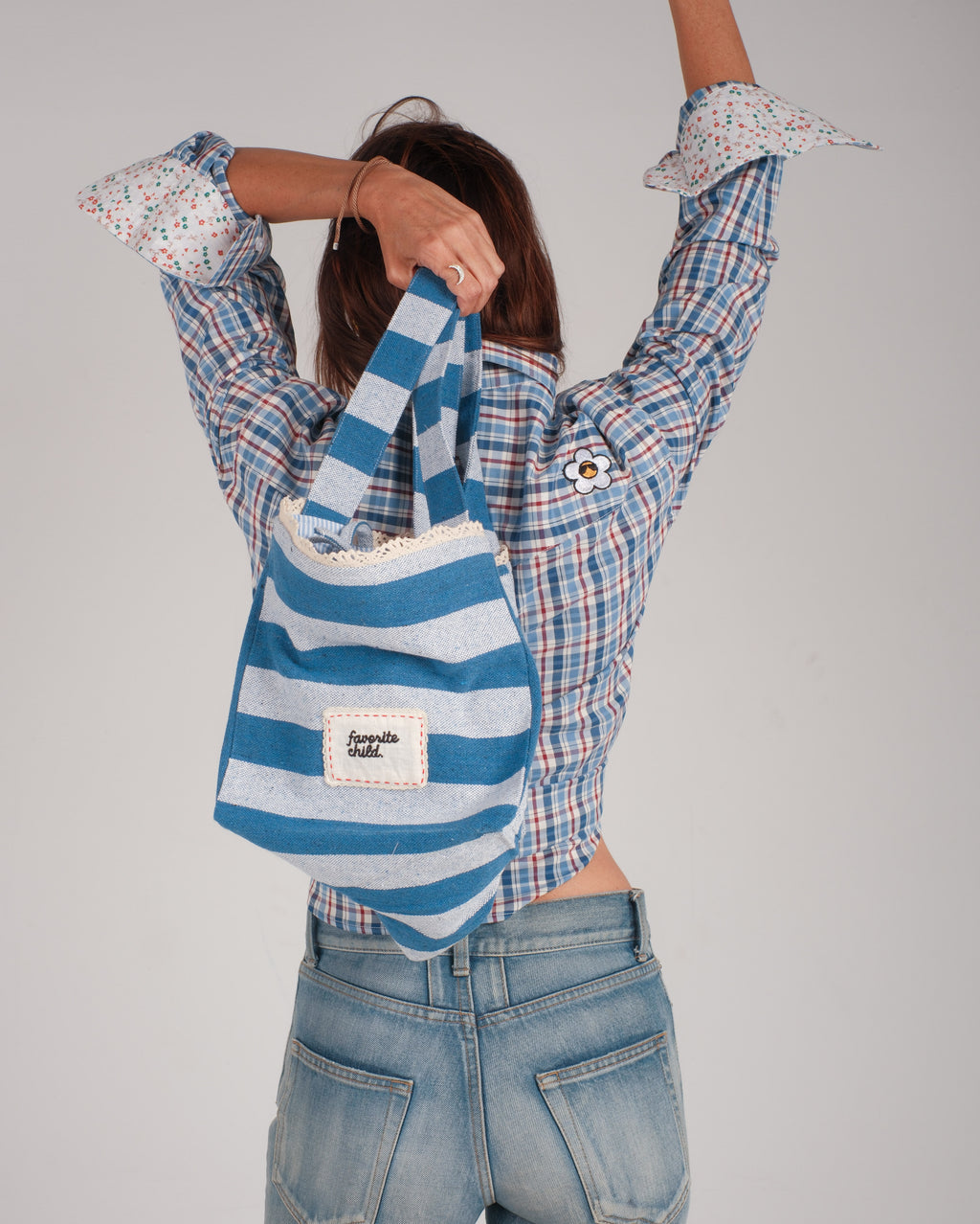Striped Blue Sidekick